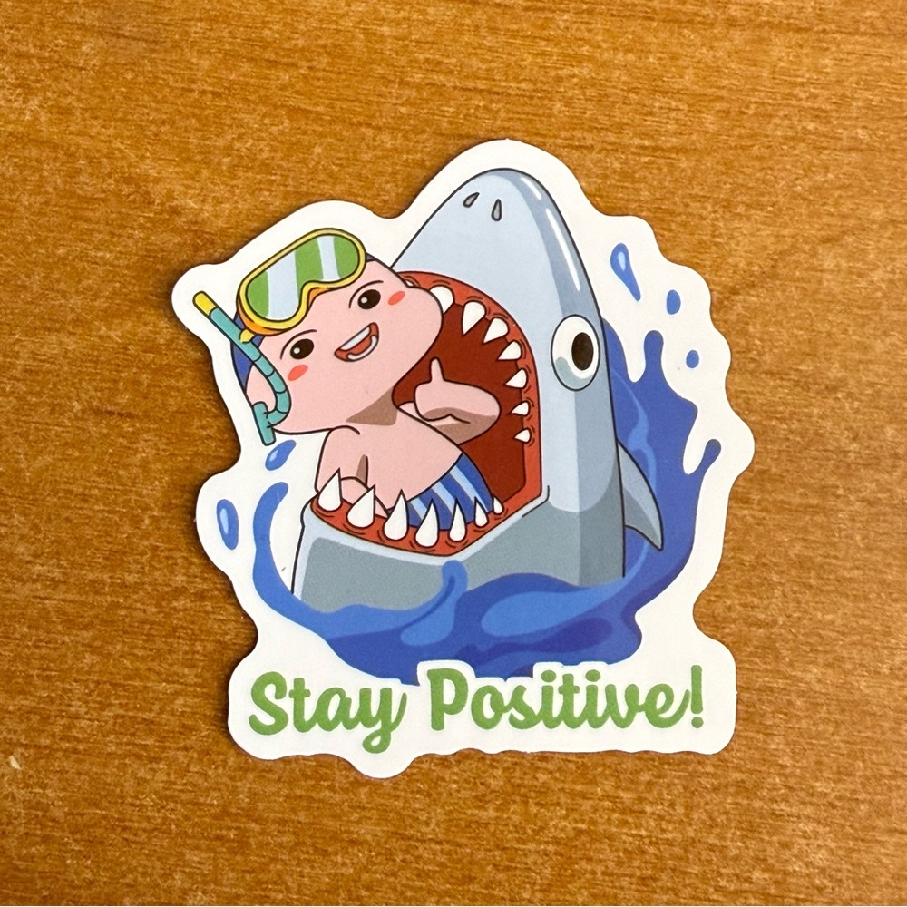 Playful Shark Aquarium‎ Sticker